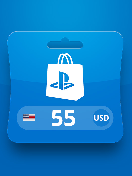 PlayStation Network Card USD 55 Gift Card US