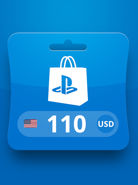 PlayStation Network Card USD 110 Gift Card US