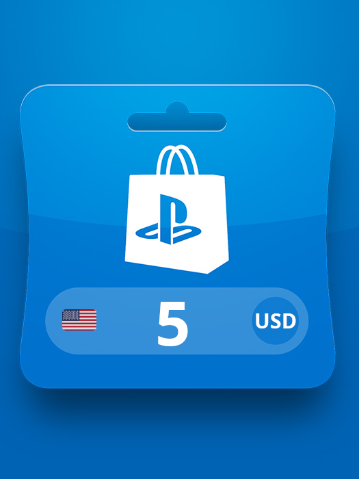 PlayStation Network Card USD 5 Gift Card US