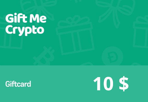Gift Me Crypto USD 10 Gift Card