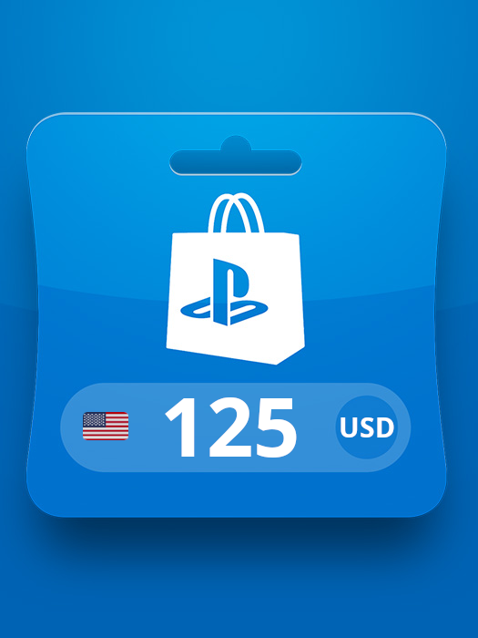 PlayStation Network Card USD 125 Gift Card US