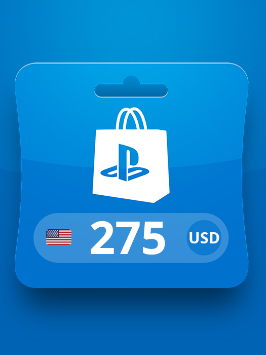 PlayStation Network Card USD 275 Gift Card US