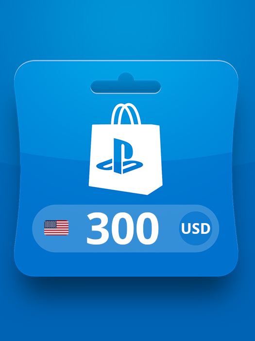 PlayStation Network Card USD 300 Gift Card US