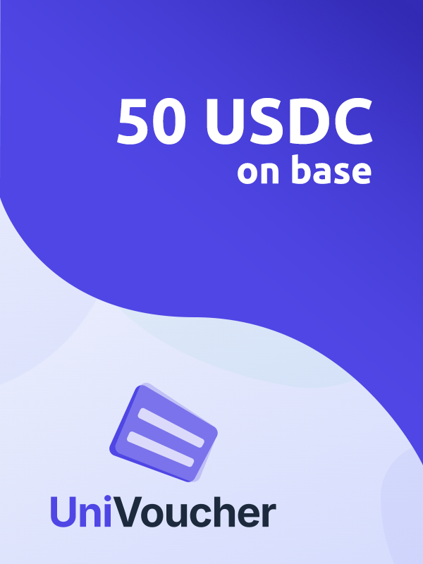 UniVoucher 50 USDC on Base Gift Card