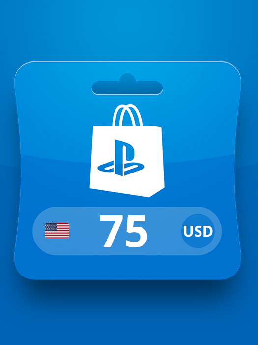 PlayStation Network Card USD 75 Gift Card US
