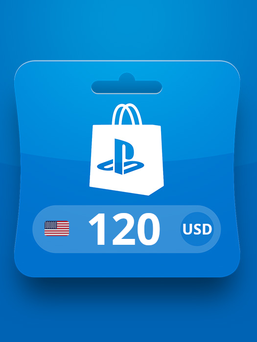 PlayStation Network Card USD 120 Gift Card US