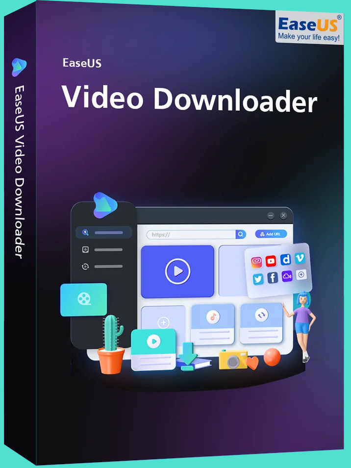 EaseUS Video Downloader Key (4 PCs)