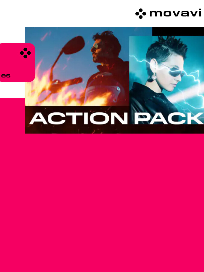 Movavi Video Editor 2025 - Action Pack DLC PC Steam CD Key