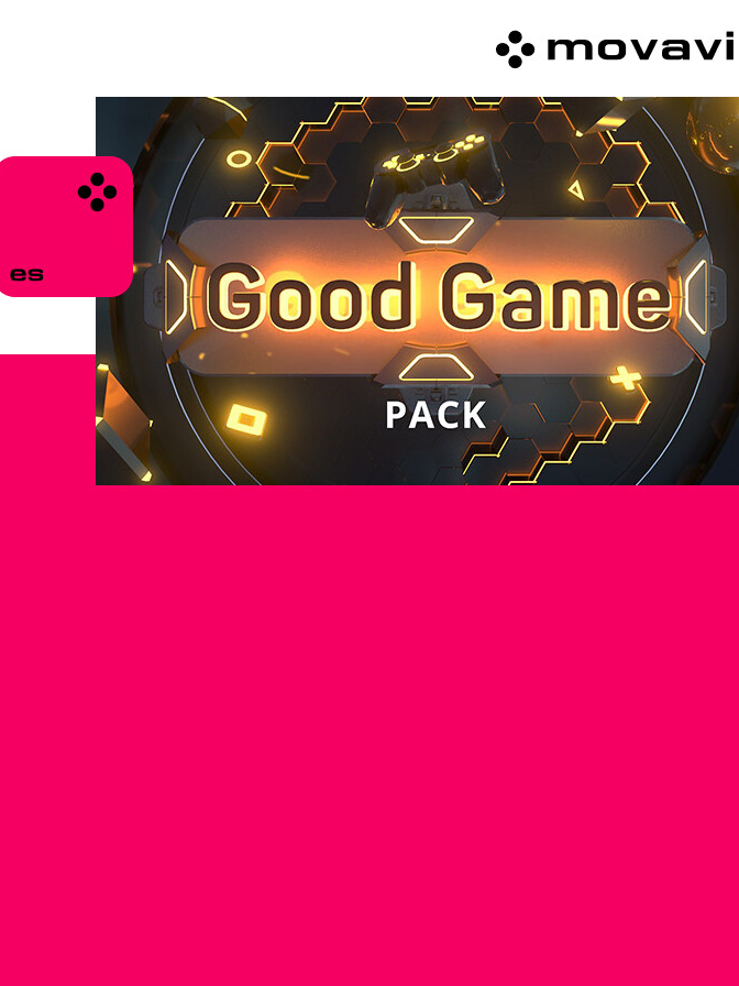Movavi Video Editor 2025 - Good Game Pack DLC PC Steam CD Key