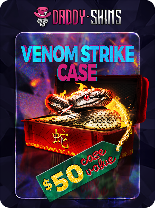 DaddySkins Venom Strike Case
