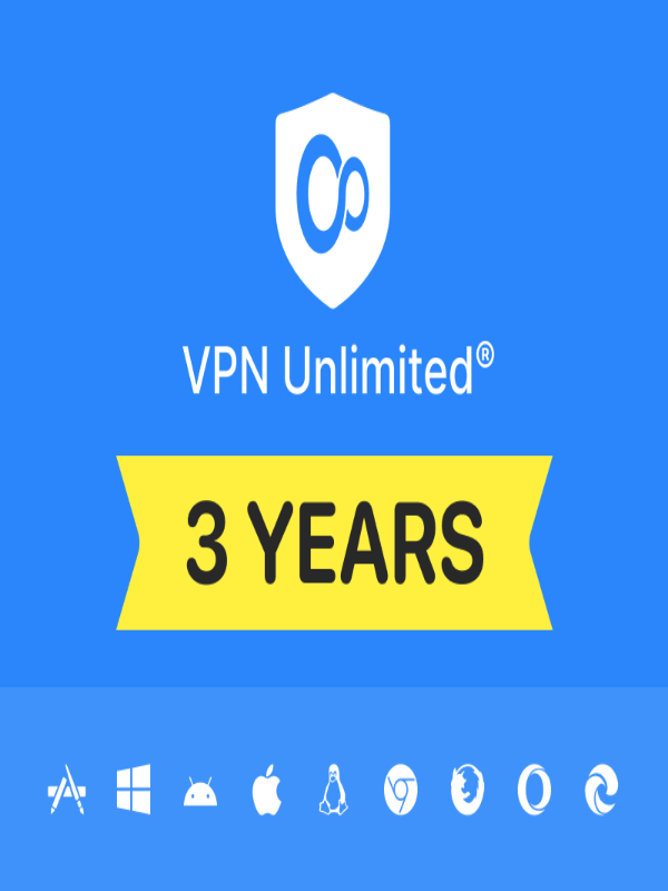 VPN Unlimited - 3-Year Subscription Code