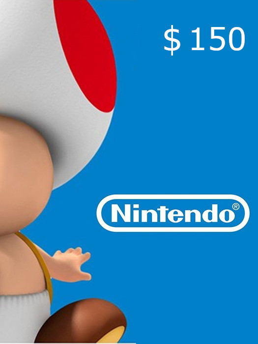 Nintendo eShop Prepaid Card USD 150 Key US