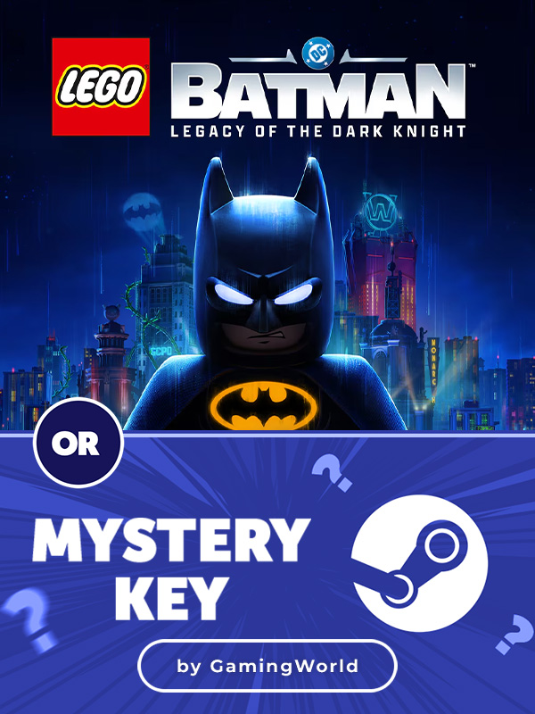 LEGO Batman: Legacy of the Dark Knight or Mystery Steam CD Key by GamingWorld