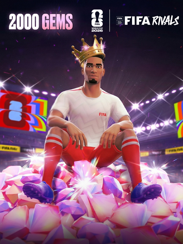 FIFA Rivals - 2000 Gems Gift Card