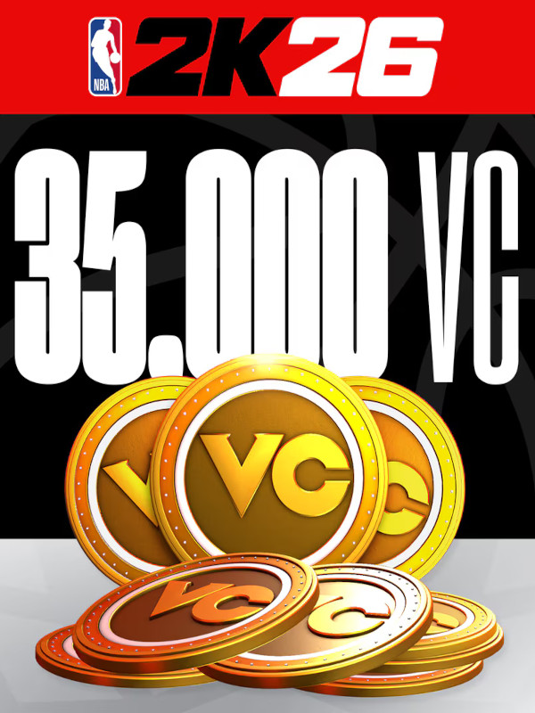 NBA 2K26 - 35,000 VC pack DLC PC Steam CD Key (valid until June 2027)
