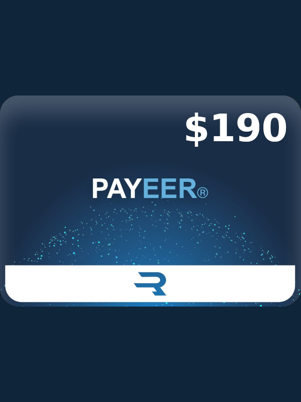 Rewarble Payeer USD 190 Gift Card