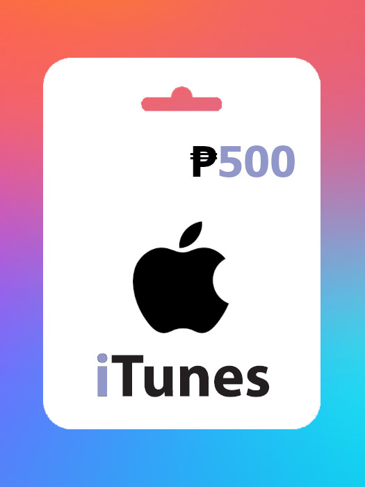 iTunes PHP 500 Card PH
