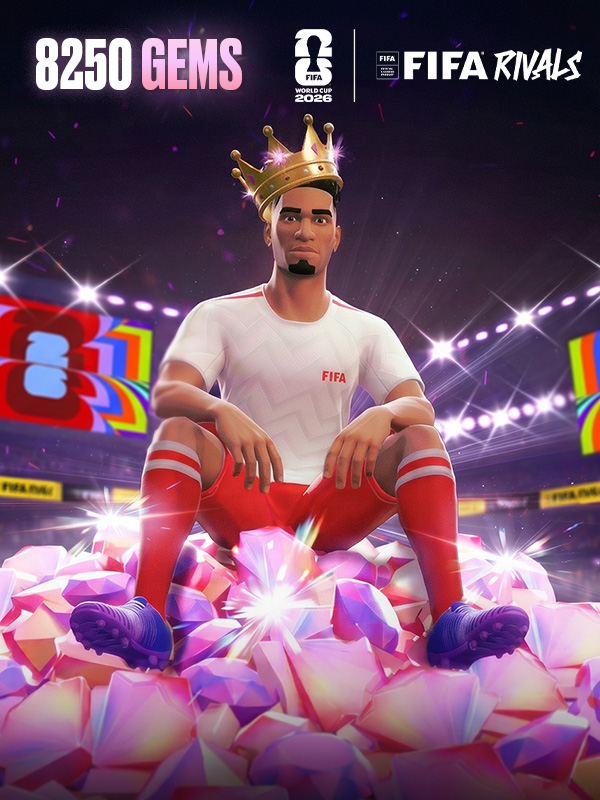 FIFA Rivals - 8250 Gems Gift Card