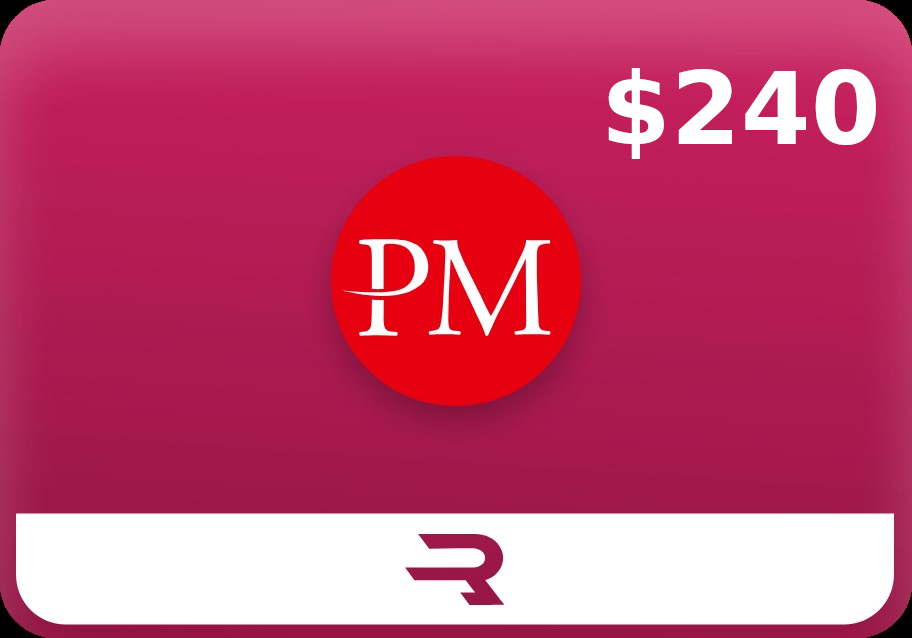 Rewarble Perfect Money USD 240 Gift Card