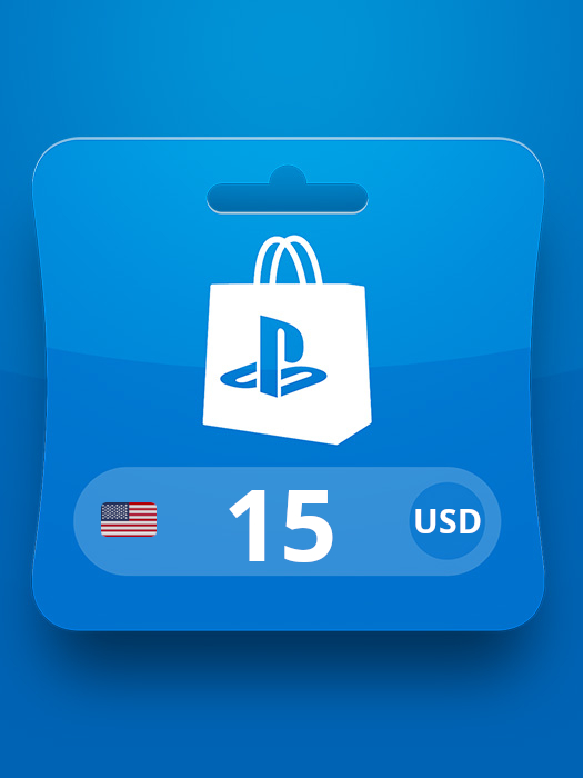 PlayStation Network Card USD 15 Gift Card US