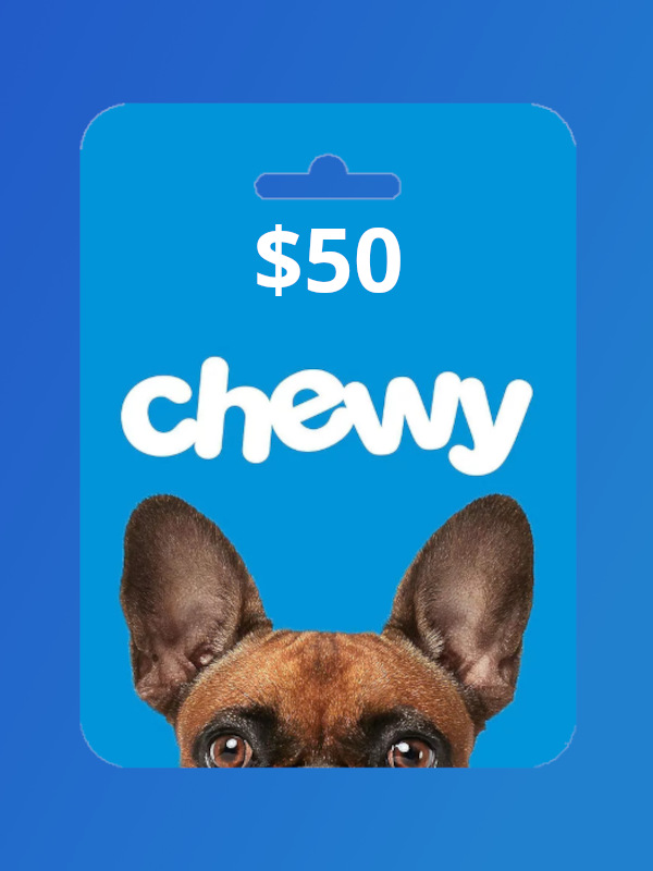 Chewy USD 50 Gift Card US
