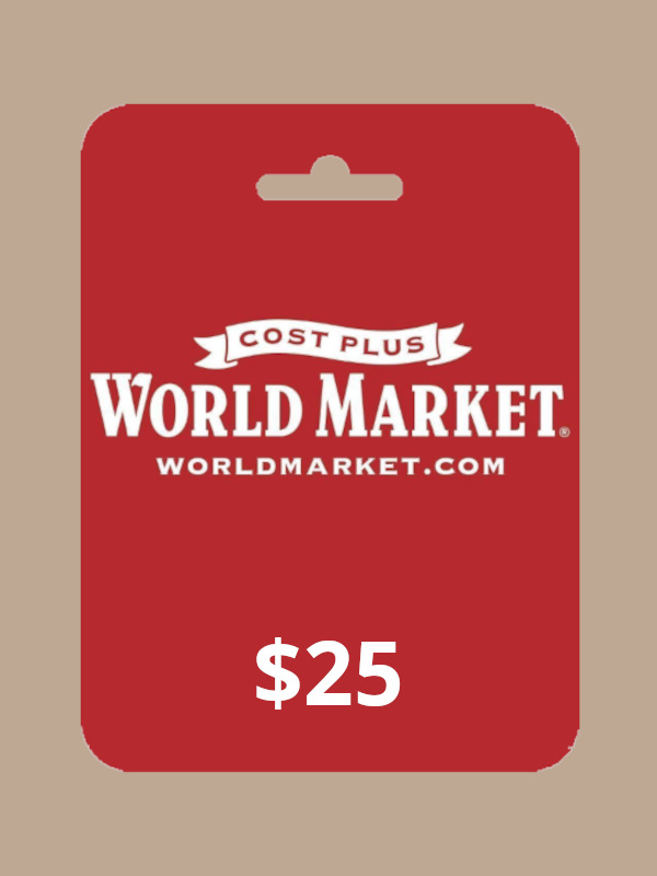 Cost Plus World Market USD 25 Gift Card US