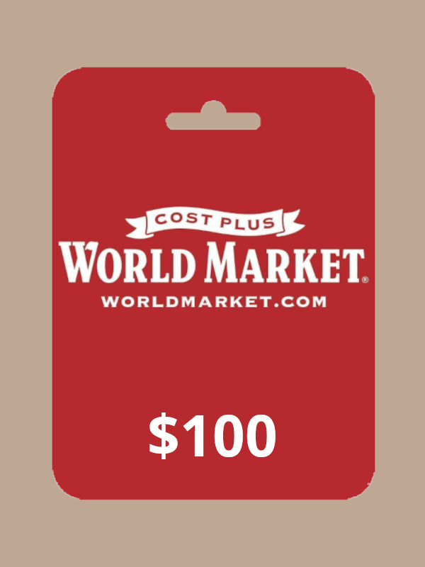 Cost Plus World Market USD 100 Gift Card US