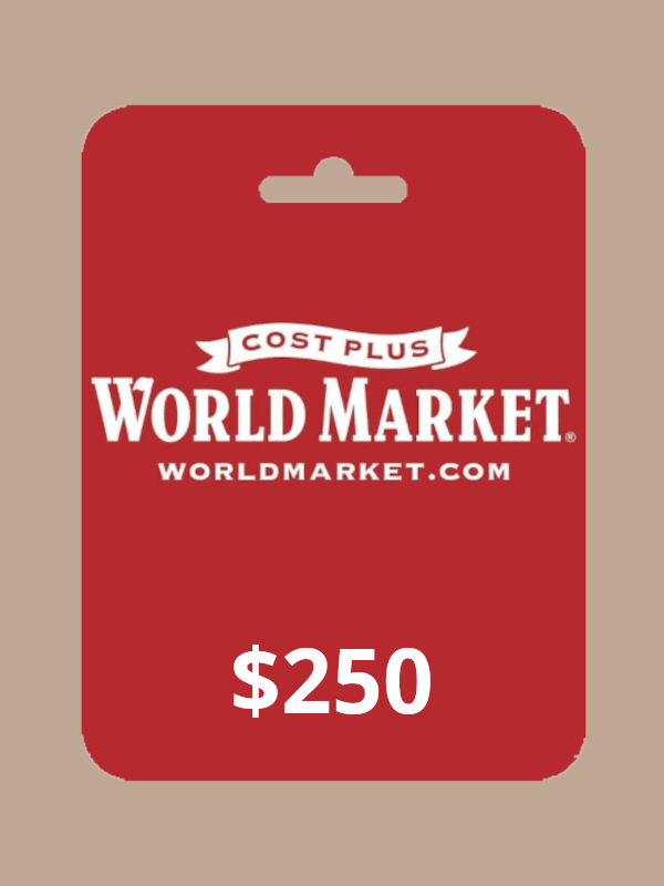 Cost Plus World Market USD 250 Gift Card US