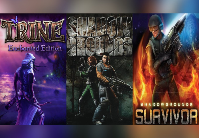 Trine Enchanted Edition + Shadowgrounds + Shadowgrounds Survivor PC Steam Gift