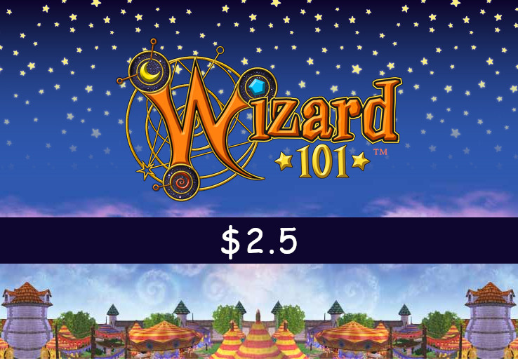Wizard101 USD 2.5 Gift Card US
