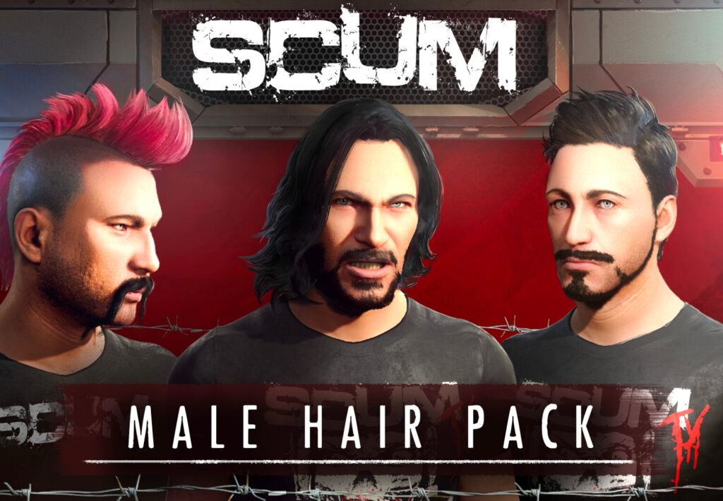 SCUM - Male Hair Pack DLC PC Steam CD Key
