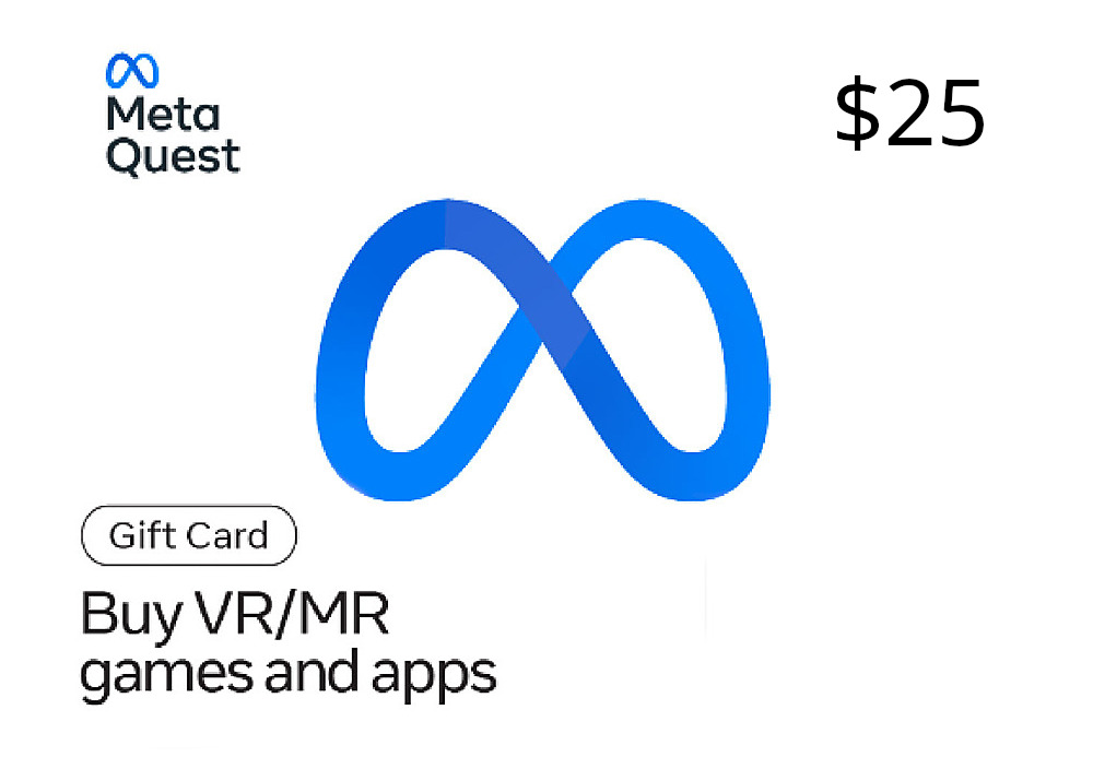 Meta Quest USD 25 Gift Card US