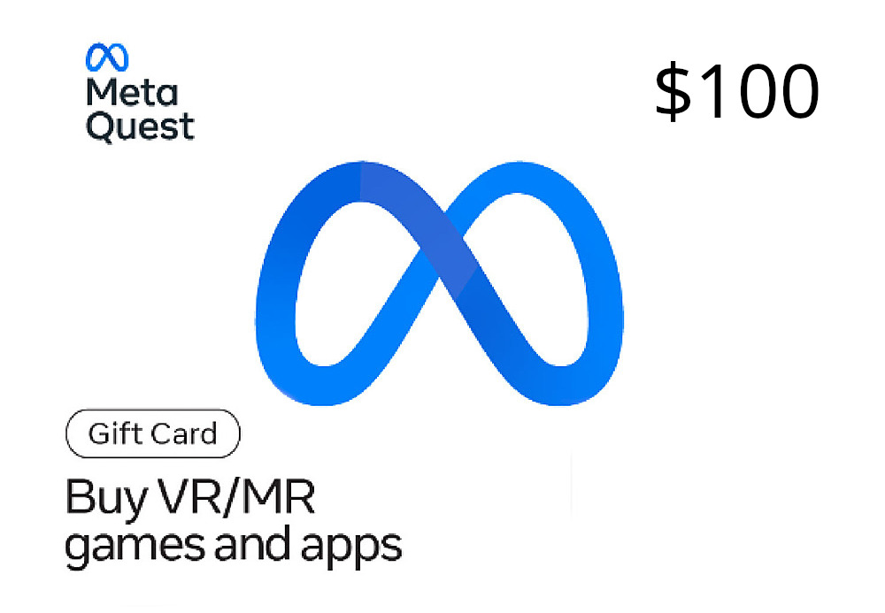 Meta Quest USD 100 Gift Card US