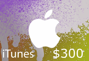 iTunes USD 300 Card US