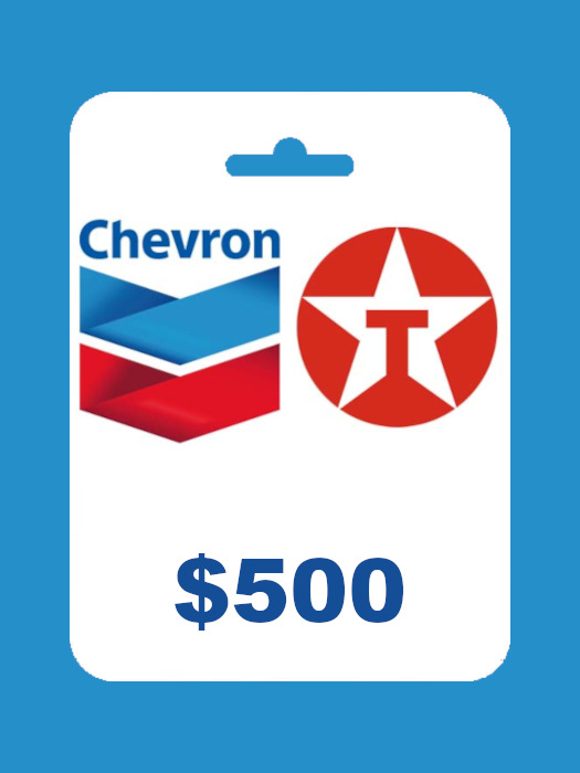 Chevron and Texaco USD 500 Gift Card US
