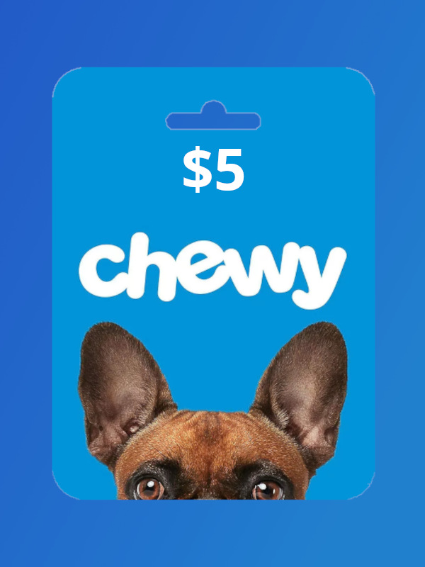 Chewy USD 5 Gift Card US