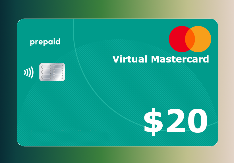 MyPaymentVault Virtual Mastercard USD 20