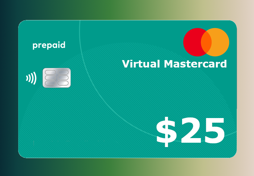 MyPaymentVault Virtual Mastercard USD 25