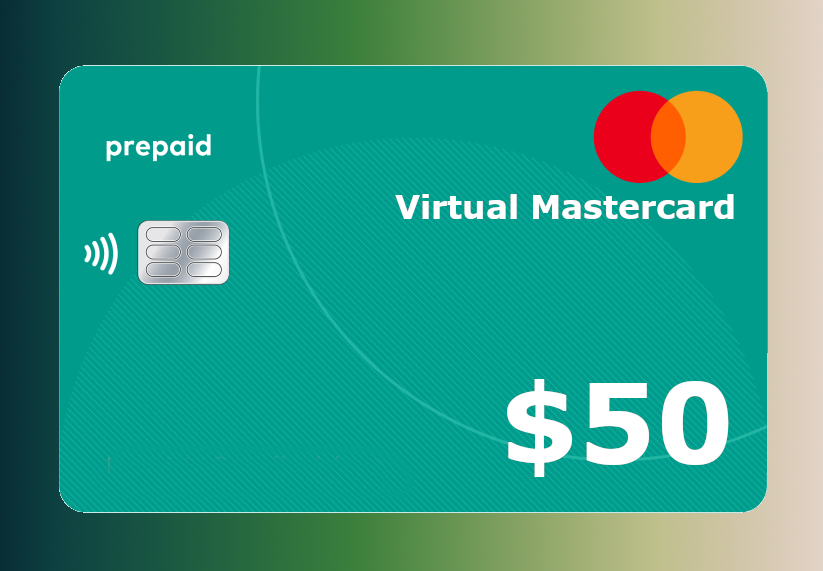 MyPaymentVault Virtual Mastercard USD 50
