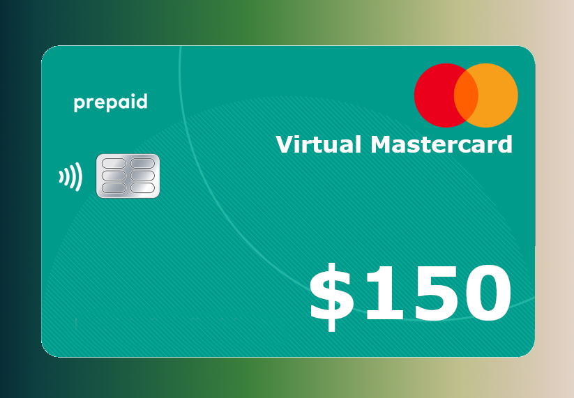 MyPaymentVault Virtual Mastercard USD 150