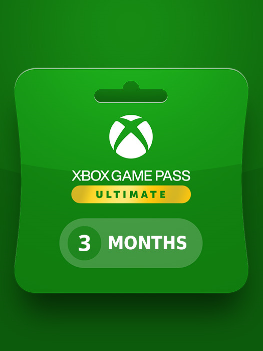 Xbox Game Pass Ultimate - 3 Month Subscription Card MX (NON-STACKABLE)