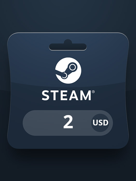 Steam Wallet USD 2 Gift Card US