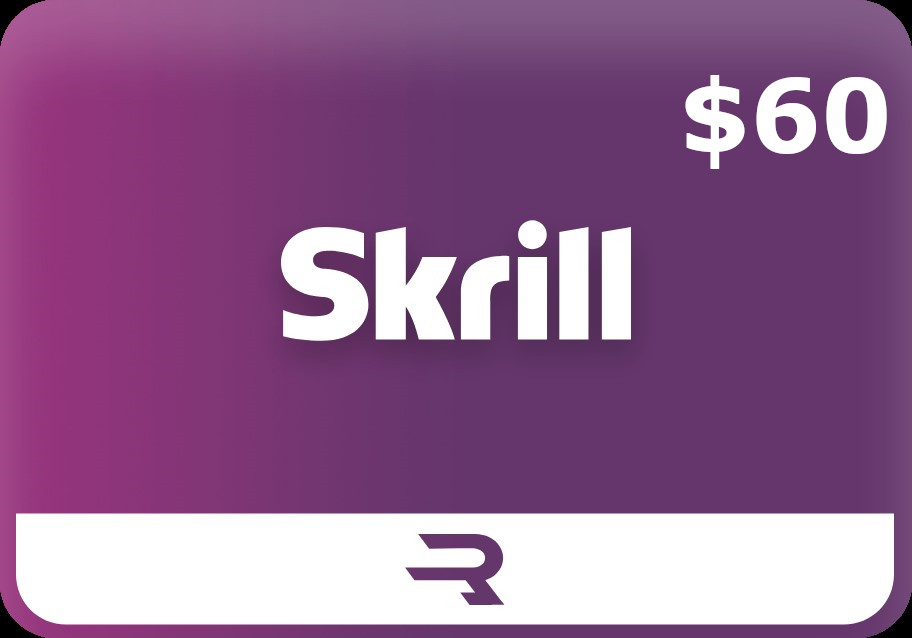 Rewarble Skrill USD 60 Gift Card