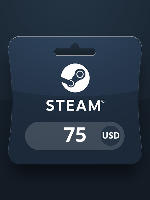 Steam Wallet USD 75 Gift Card US