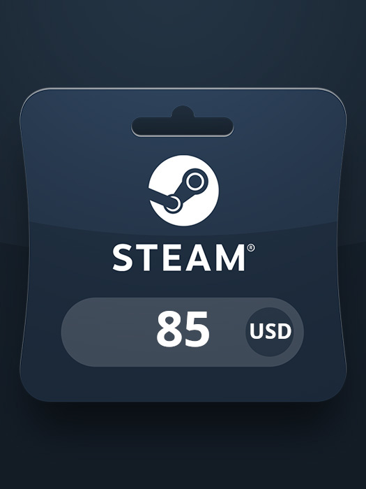 Steam Wallet USD 85 Gift Card US