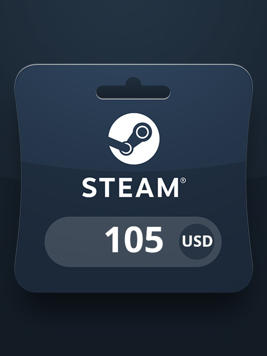 Steam Wallet USD 105 Gift Card US