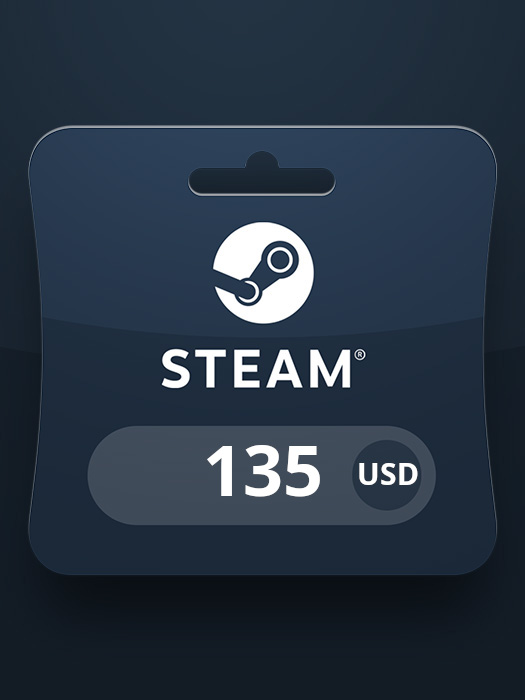 Steam Wallet USD 135 Gift Card US 