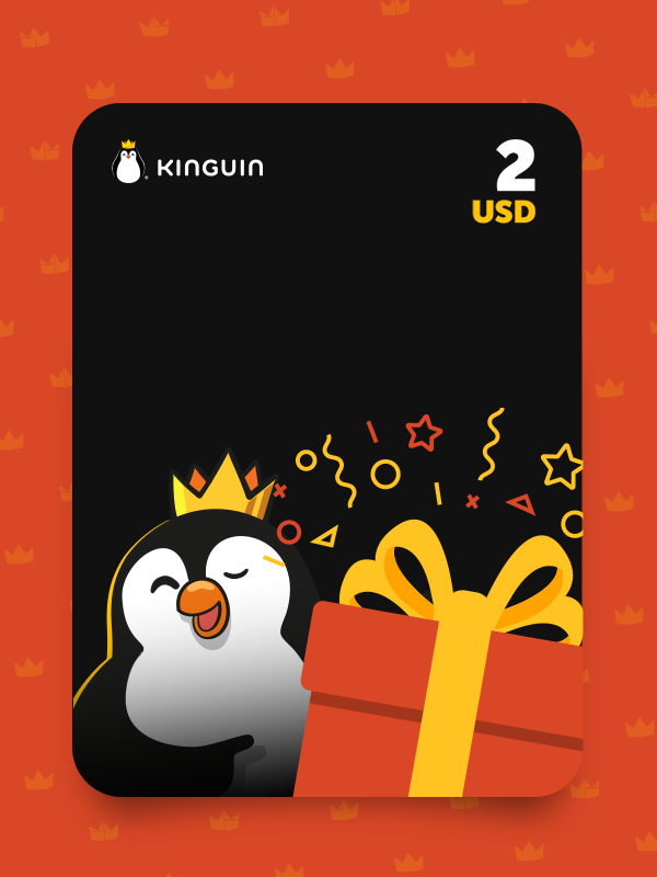 Kinguin USD 2 Gift Card