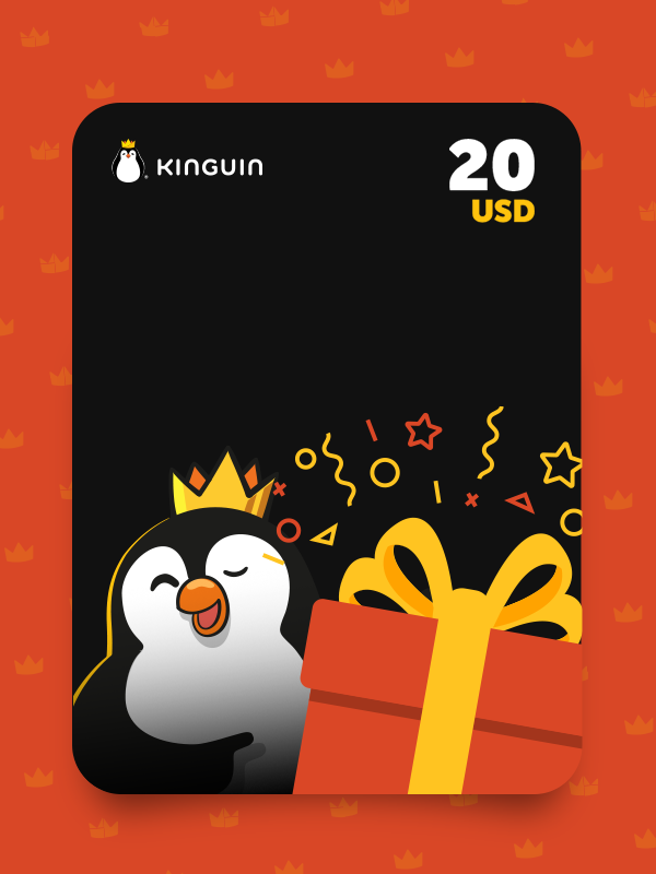 Kinguin USD 20 Gift Card