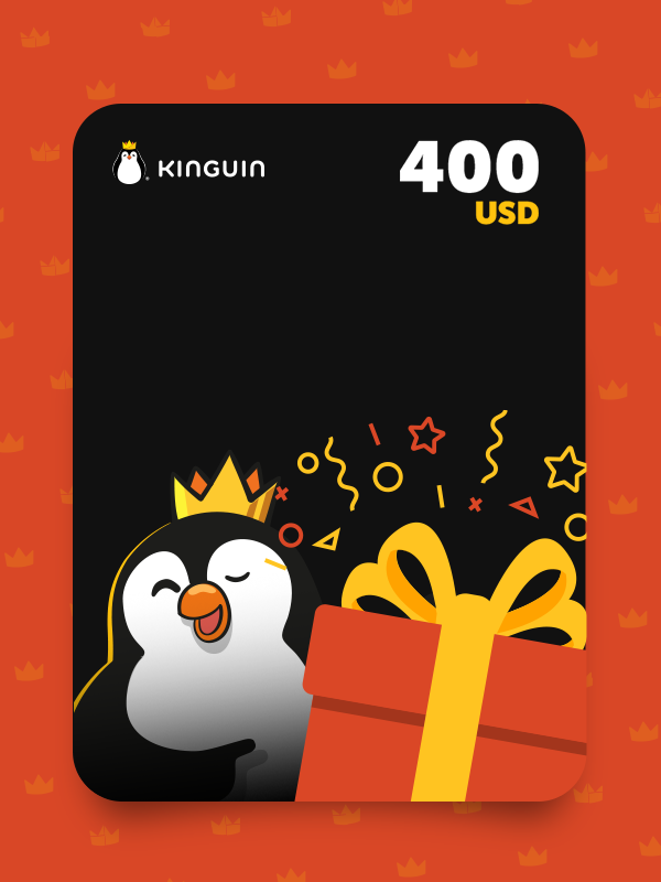 Kinguin USD 400 Gift Card
